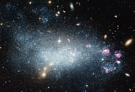 Dwarf galaxy DDO 68